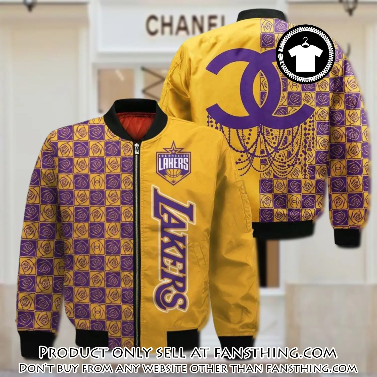 Chanel nba lakers jacket luxury clothing clothes outfit for men fst5010163